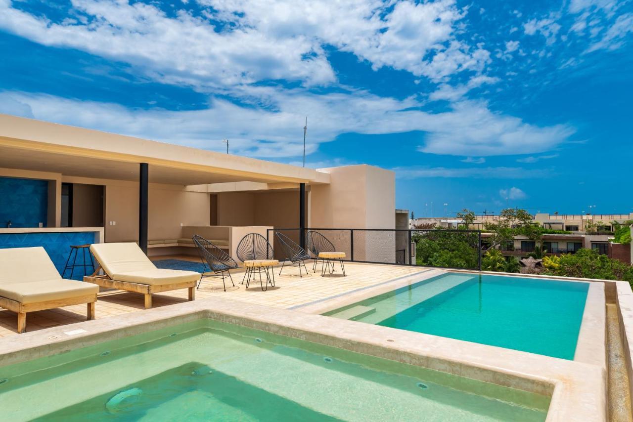 Luxury Apartament With Private Plunge Pool - Ground Floor تولوم المظهر الخارجي الصورة