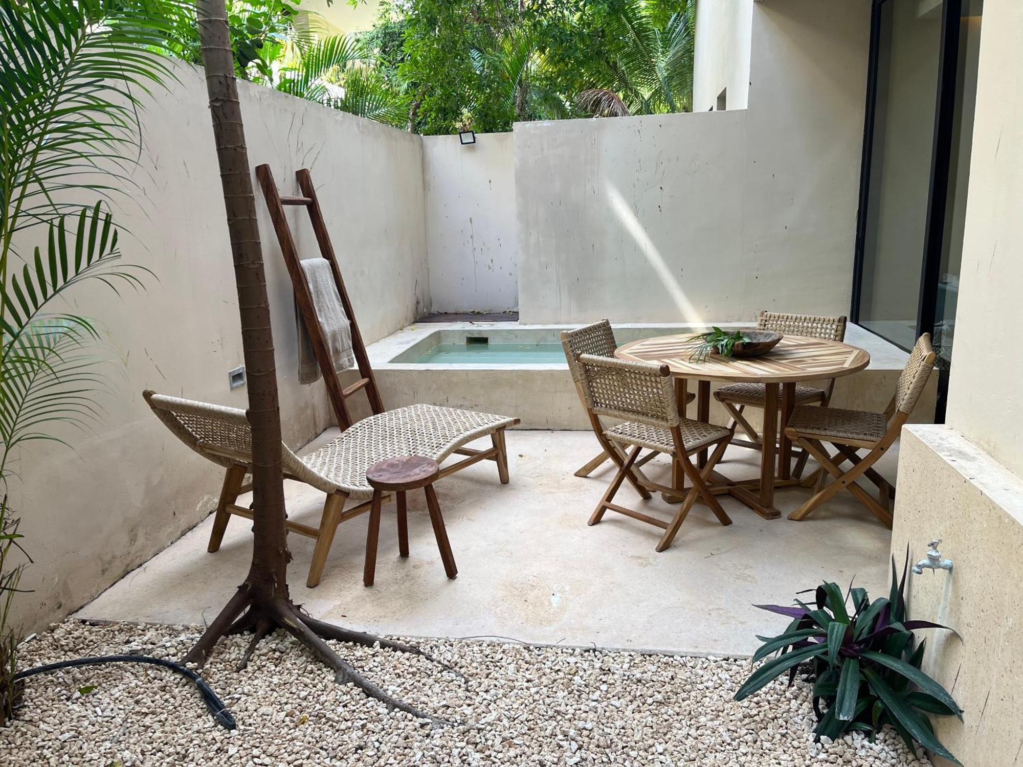Luxury Apartament With Private Plunge Pool - Ground Floor تولوم المظهر الخارجي الصورة